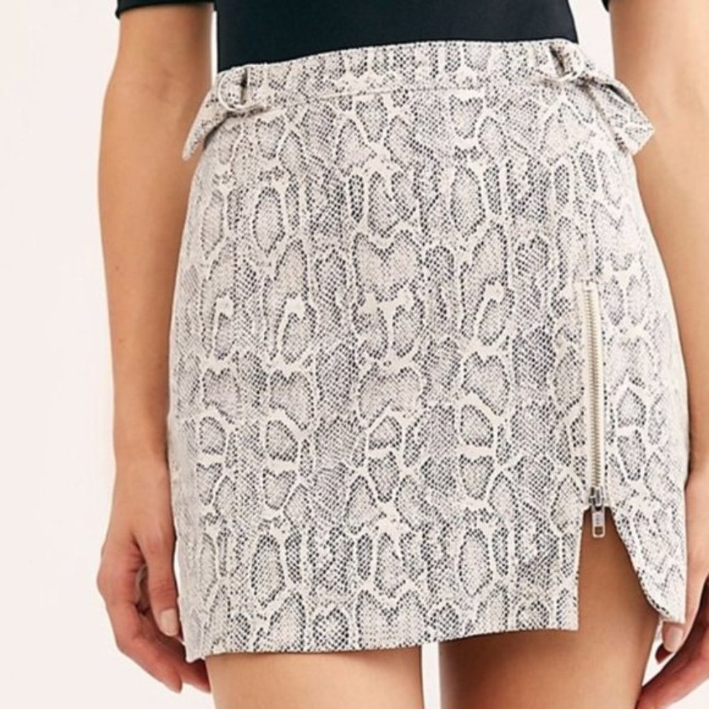 Free People Midnight Magic Printed Skirt